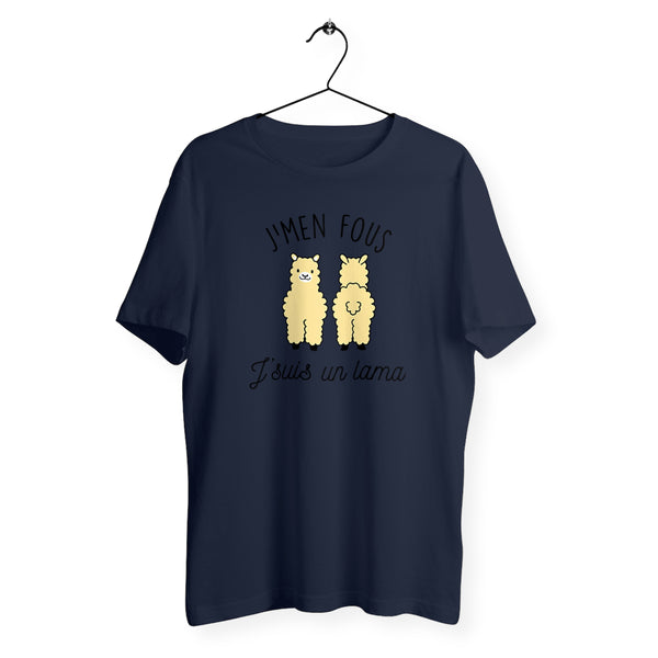 T-shirt homme col rond - J'suis un lama