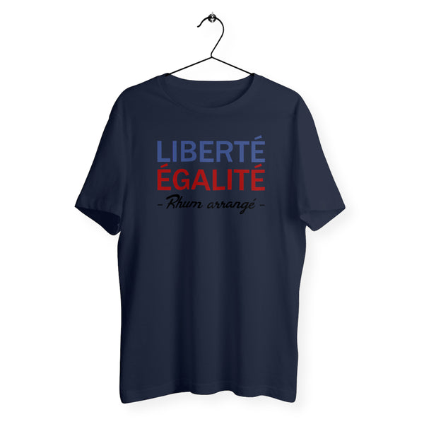 T-shirt homme - Liberté égalité rhum arrangé