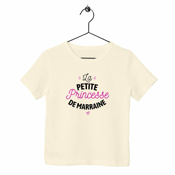 T-shirt enfant - Petite princesse de marraine