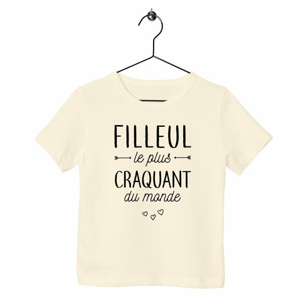 T-shirt enfant - Filleul le plus craquant