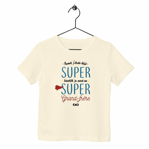 T-shirt enfant - Bientôt super grand-frère