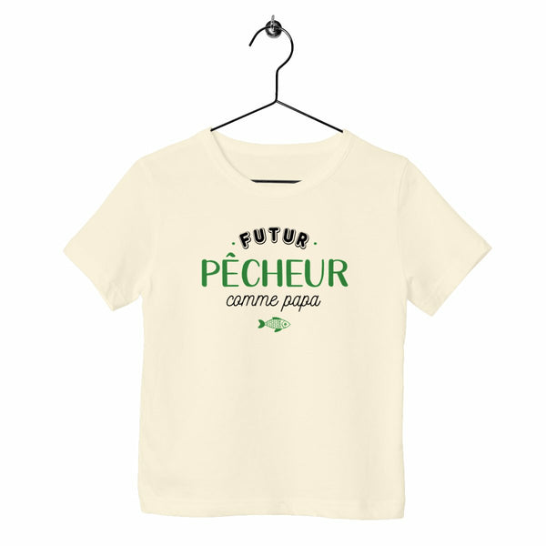 T-shirt enfant - Futur pêcheur comme papa