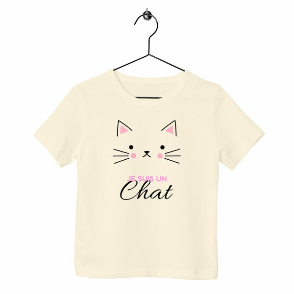 T-shirt enfant - Je suis un chat