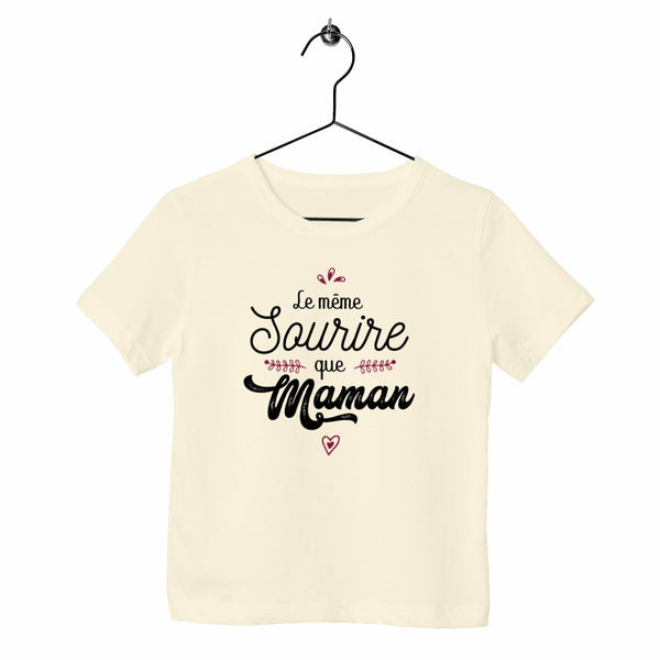 T-shirt enfant - Le même sourire que maman