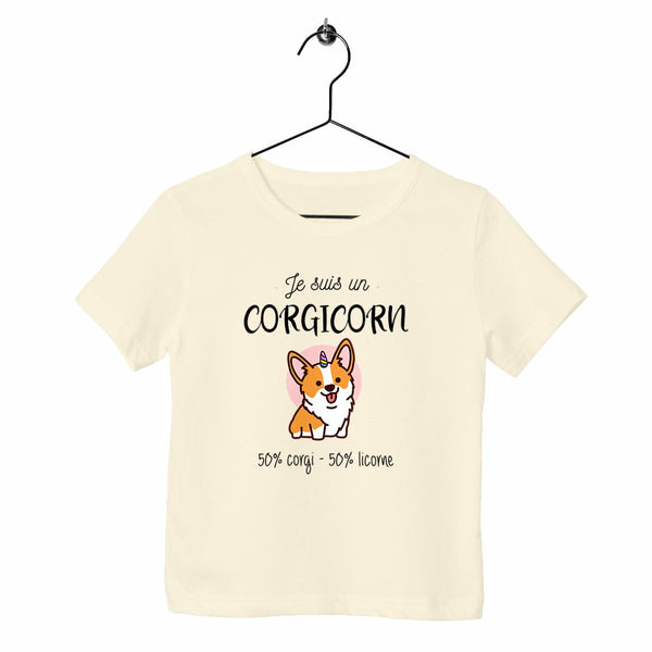 T-shirt enfant - Je suis un corgicorn