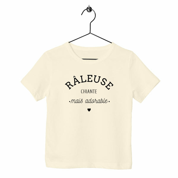 T-shirt enfant - Râleuse chiante mais adorable