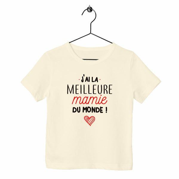 T-shirt enfant - J'ai la meilleure mamie du monde