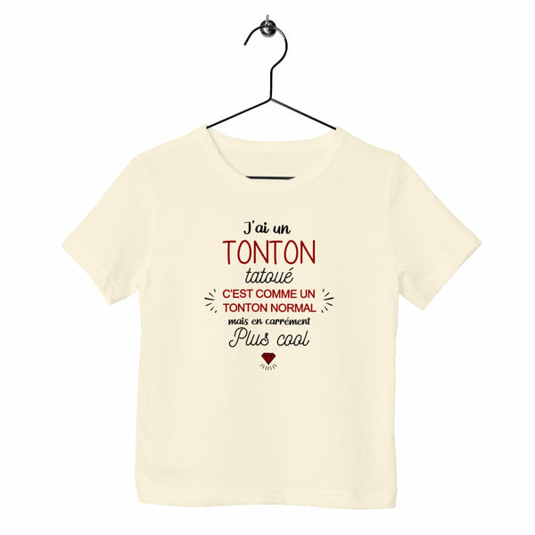 T-shirt enfant - J'ai un tonton tatoué