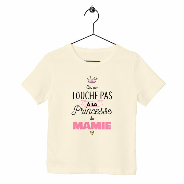 T-shirt enfant - La princesse de mamie