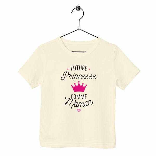 T-shirt enfant - Furure princesse comme maman