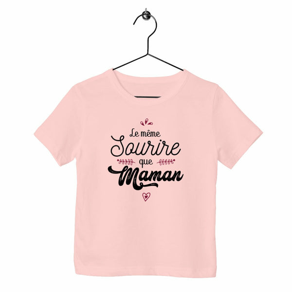 T-shirt enfant - Le même sourire que maman