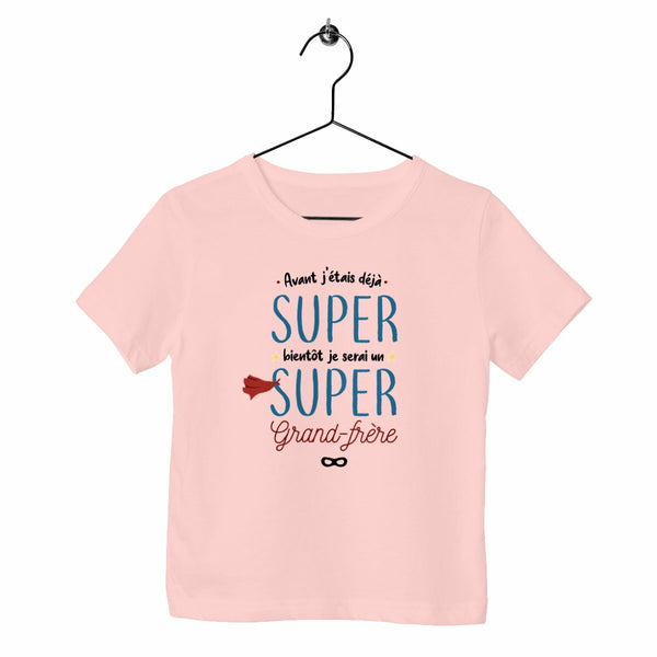 T-shirt enfant - Bientôt super grand-frère