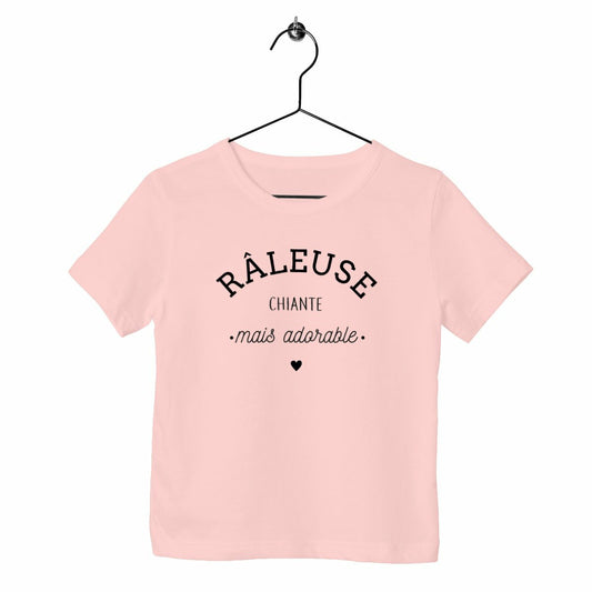 T-shirt enfant - Râleuse chiante mais adorable