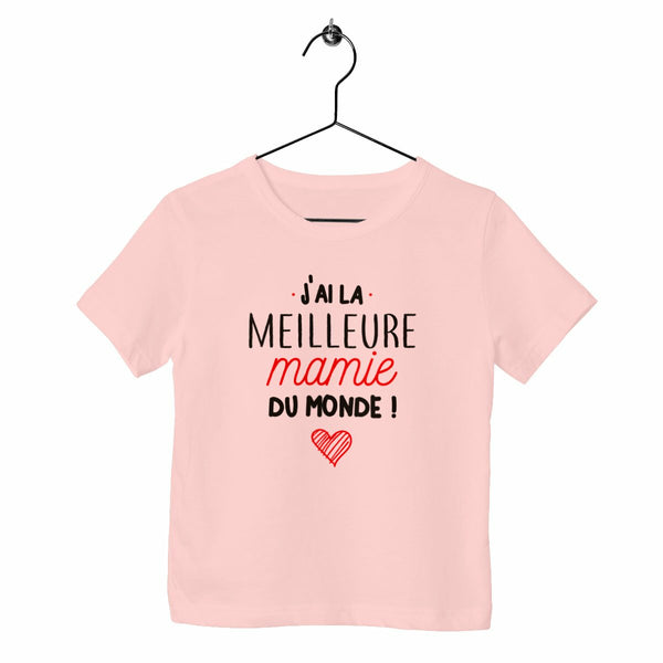 T-shirt enfant - J'ai la meilleure mamie du monde