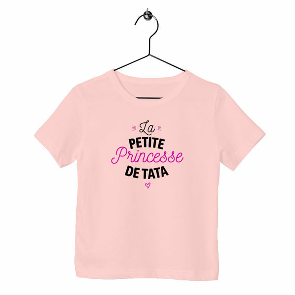 T-shirt enfant - La petite princesse de tata