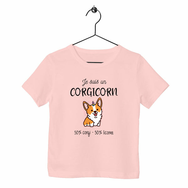 T-shirt enfant - Je suis un corgicorn