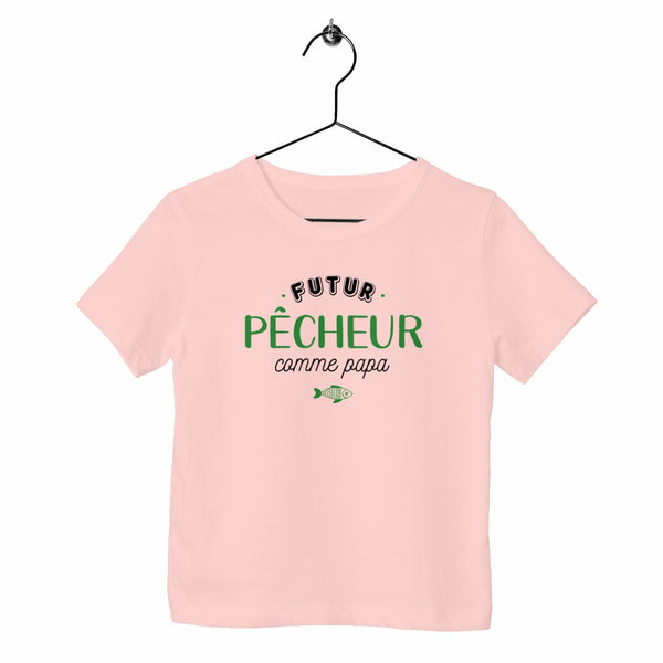 T-shirt enfant - Futur pêcheur comme papa