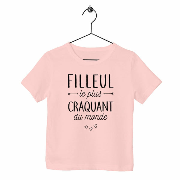 T-shirt enfant - Filleul le plus craquant