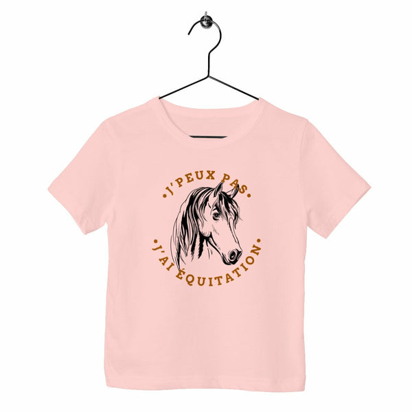 T-shirt enfant - J'peux pas j'ai équitation