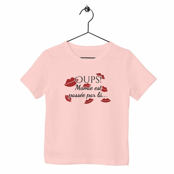 T-shirt enfant - Oups ! Mamie est passée par là...