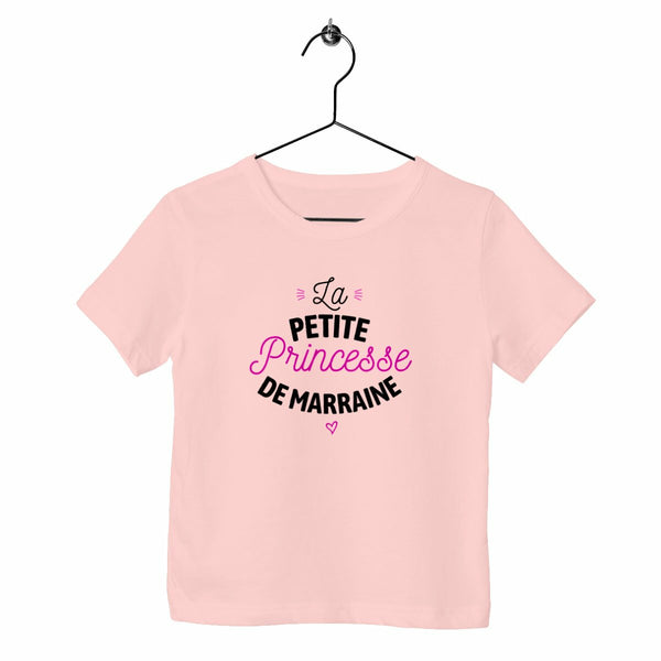 T-shirt enfant - Petite princesse de marraine