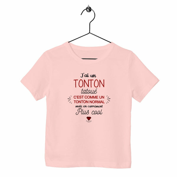 T-shirt enfant - J'ai un tonton tatoué