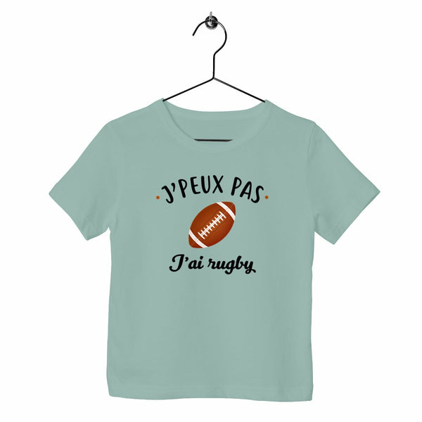 T-shirt enfant - J'peux pas j'ai rugby