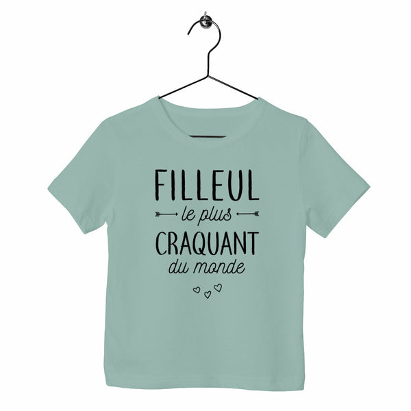 T-shirt enfant - Filleul le plus craquant