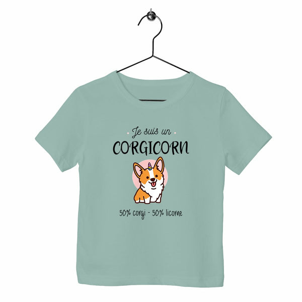 T-shirt enfant - Je suis un corgicorn