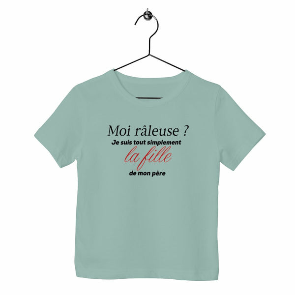 T-shirt enfant - La fille de mon père