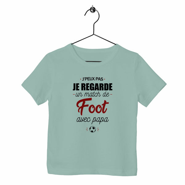 T-shirt enfant - Le foot avec papa