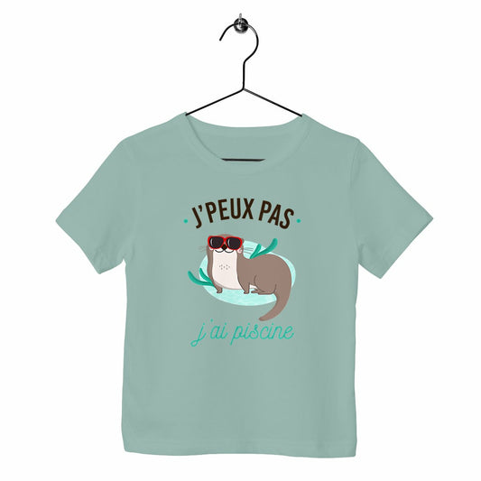 T-shirt enfant - J'peux pas j'ai piscine