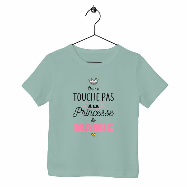 T-shirt enfant - La princesse de mamie