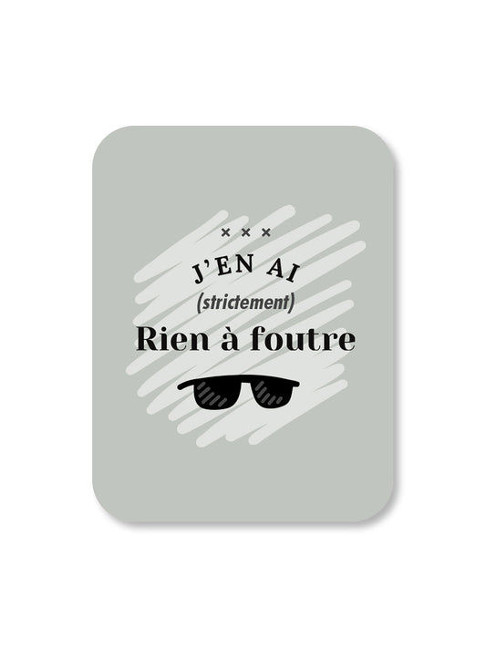 Aimant J'en ai rien à foutre Encre et Créations