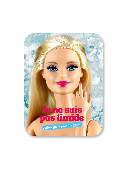Aimant Je ne suis pas timide