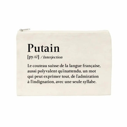Jolie pochette Définition putain