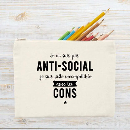 Jolie pochette Je ne suis pas anti-social