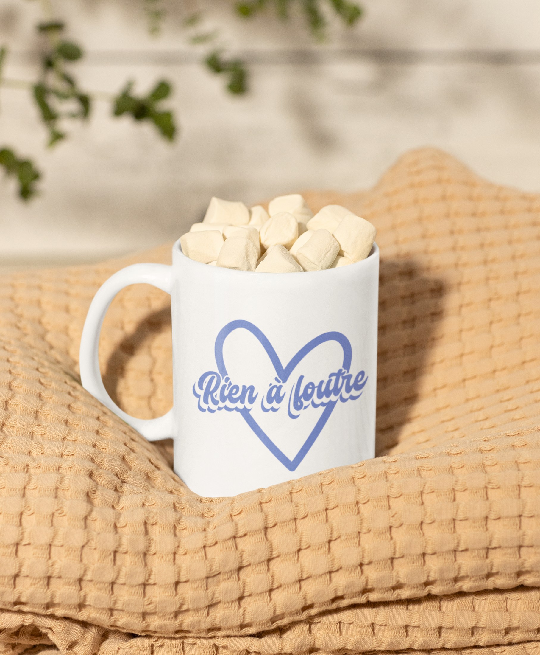 Mug céramique Rien à foutre