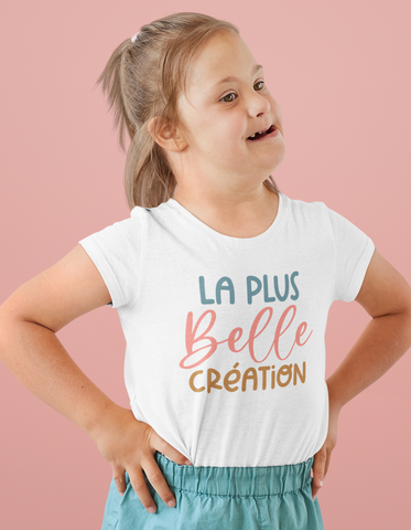 T-shirt enfant - La plus belle création