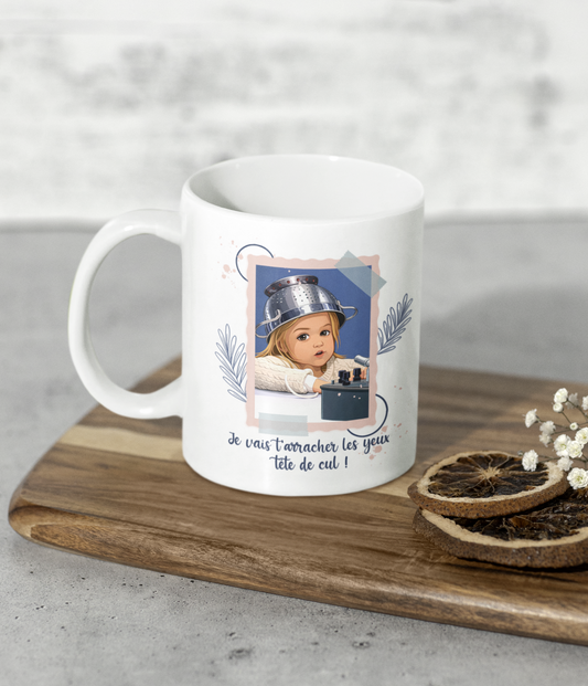 Mug céramique Tête de cul