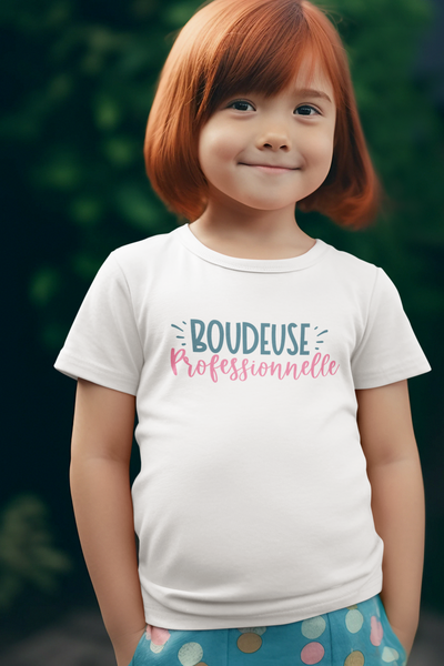 T-shirt enfant - Boudeuse professionnelle