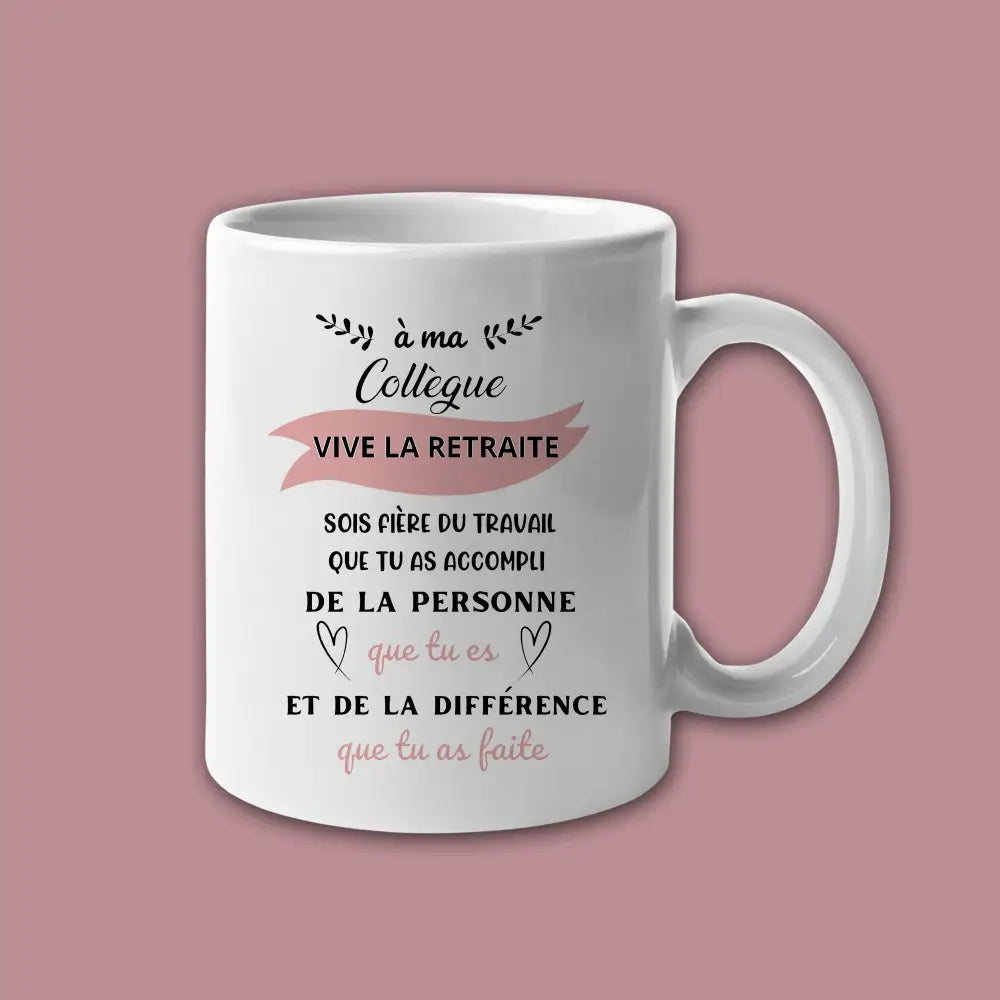 Mug céramique À ma collègue