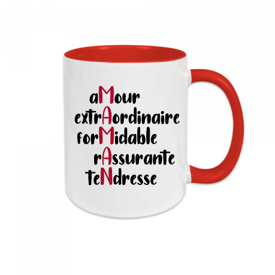 Mug céramique - Définition MAMAN - #shop_name - Mugs