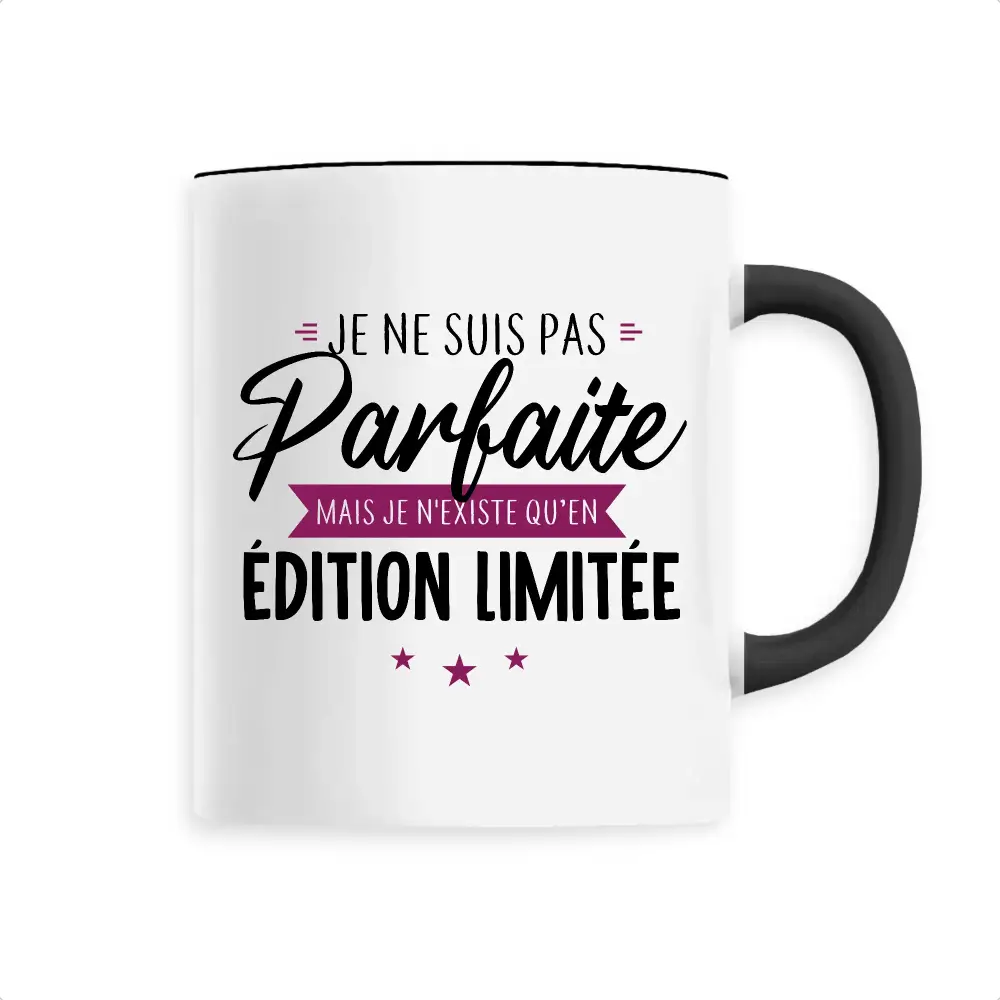 Mug céramique - Existe qu’en édition limitée - Noir - Mugs