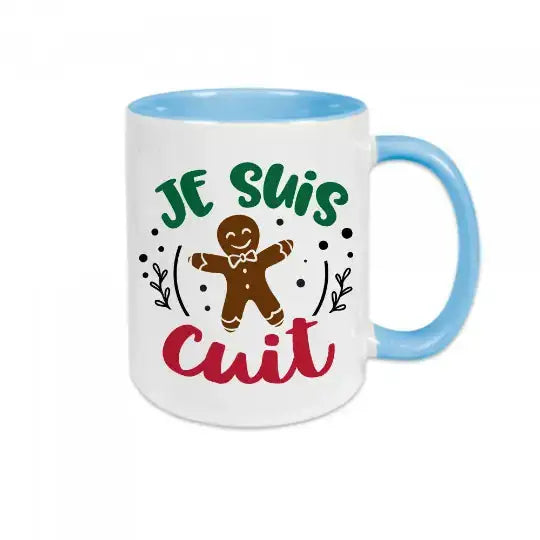 Mug céramique imprimé Je suis cuit Encre et Créations