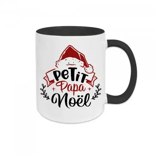 Mug céramique imprimé Petit papa Noël Encre et Créations