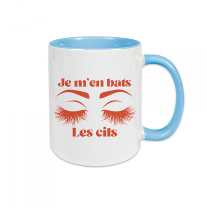 Mug céramique Je m'en bats les cils