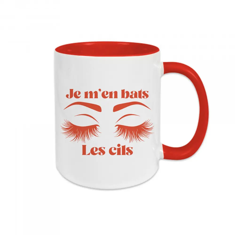 Mug céramique Je m'en bats les cils