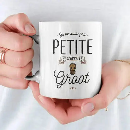 Mug céramique - Je s’appelle Groot - Blanc - Mugs