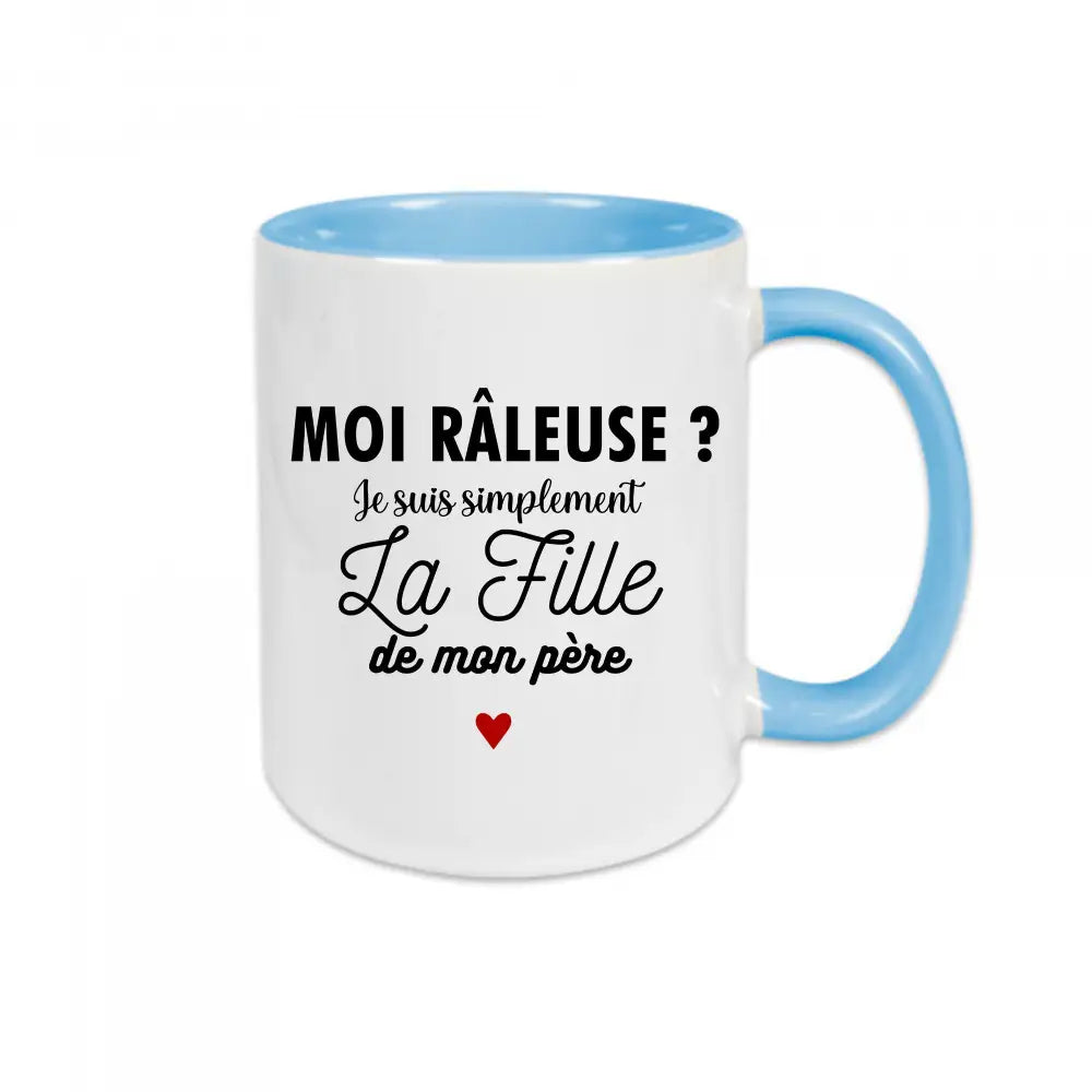 Mug céramique Je suis tout simplement la fille de mon père